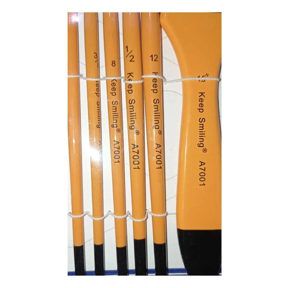 7 Pcs- Original High Quality Keep Smiling Multi Tip Brushes Set