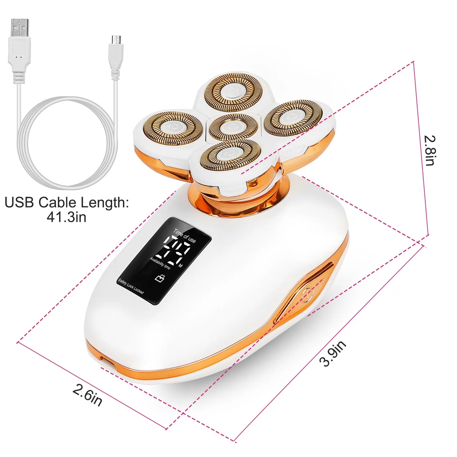 Electric Razor for Women Painless Leg Shaver
