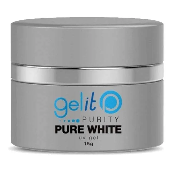 Pure Nails Gelit Purity Pure White Uv Gel 15g