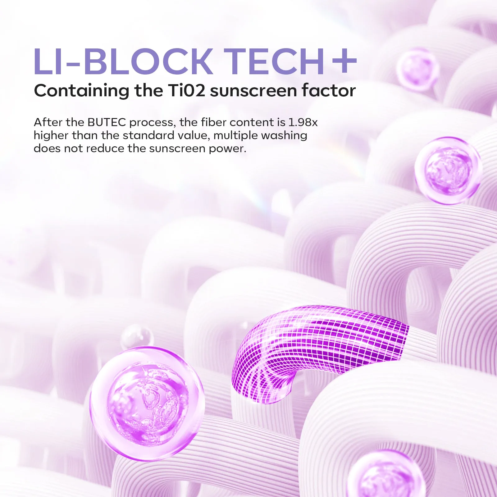 Purple Anti-UV light Glove For Nails  Salon Professional UPF 99 