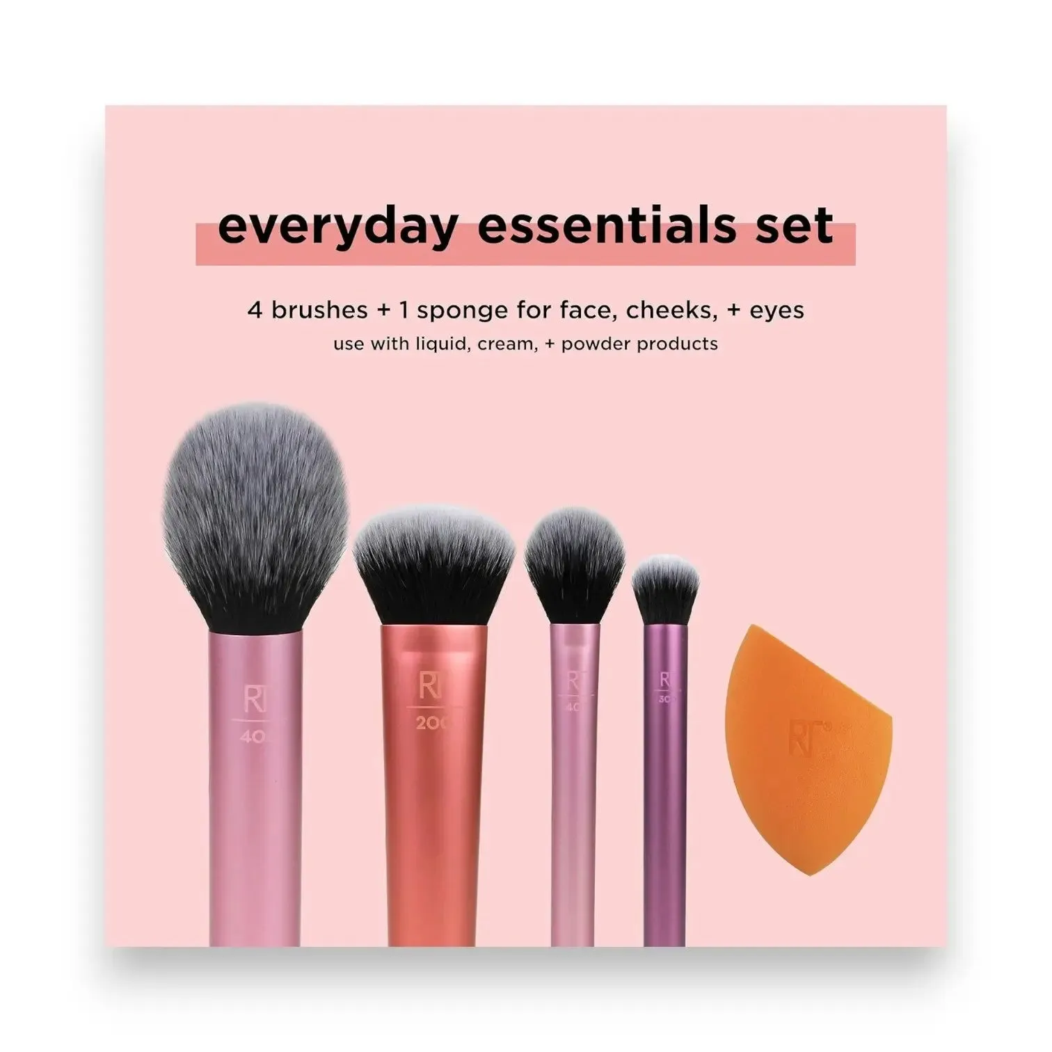 Real Techniques Everyday Essential Makeup Brush Set