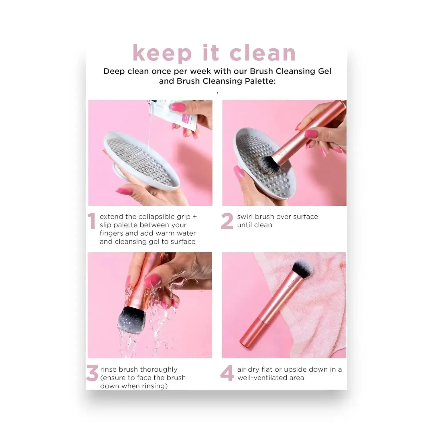 Real Techniques Everyday Essential Makeup Brush Set