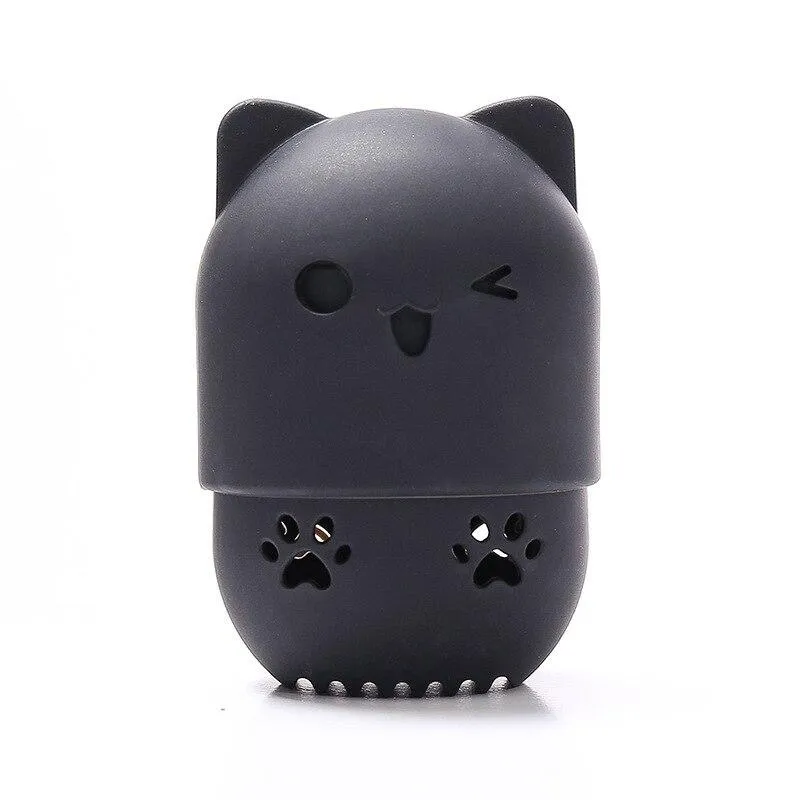 Silicone Makeup Egg Drying Beauty Powder Puff Blender Sponge Holder