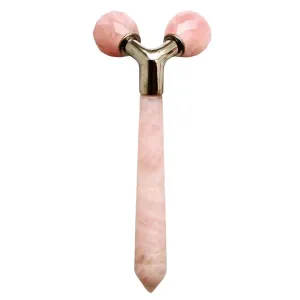 The Rose Quartz Tension Melting Massager for Face & Neck