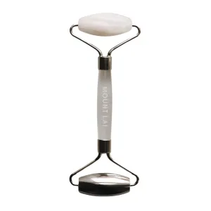 The Vitality Qi White Jade & Stainless Steel Dual Action Facial Roller