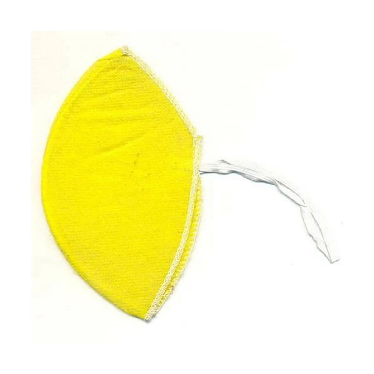 Yellow PP Non-Woven Reusable Washable Nose Mask Dust Mask Pollution Mask Face Mask  - 2 pcs